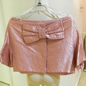 💍SOLD💍 Gorgeous Prada Crop Off Shoulder Cocktail Jacket